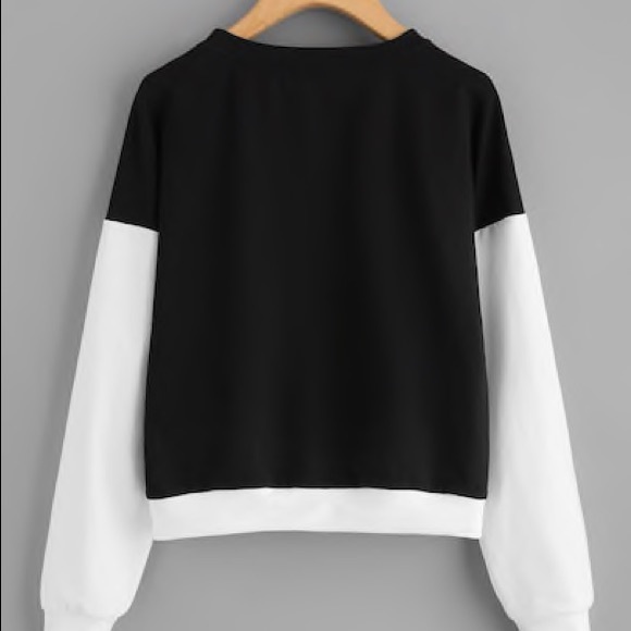 Black and White Chevron Top - Picture 2 of 6